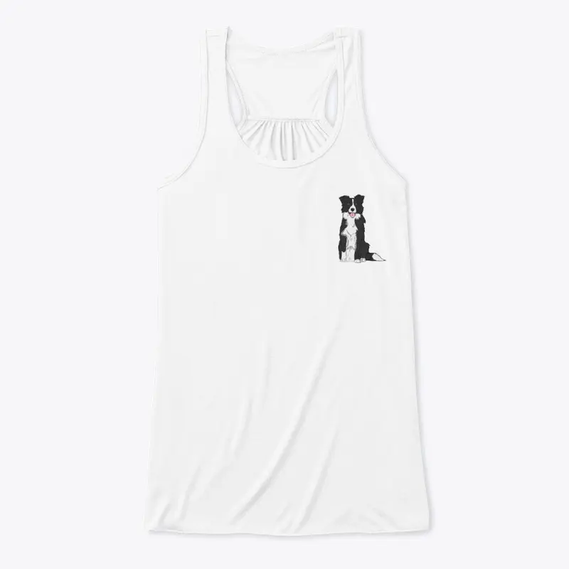 Sitting Border Collie Apparel