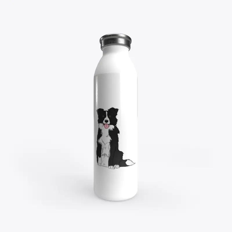 Sitting Border Collie Apparel