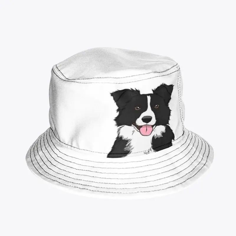 Sitting Border Collie Apparel